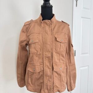 Kensie Tan Utility Jacket